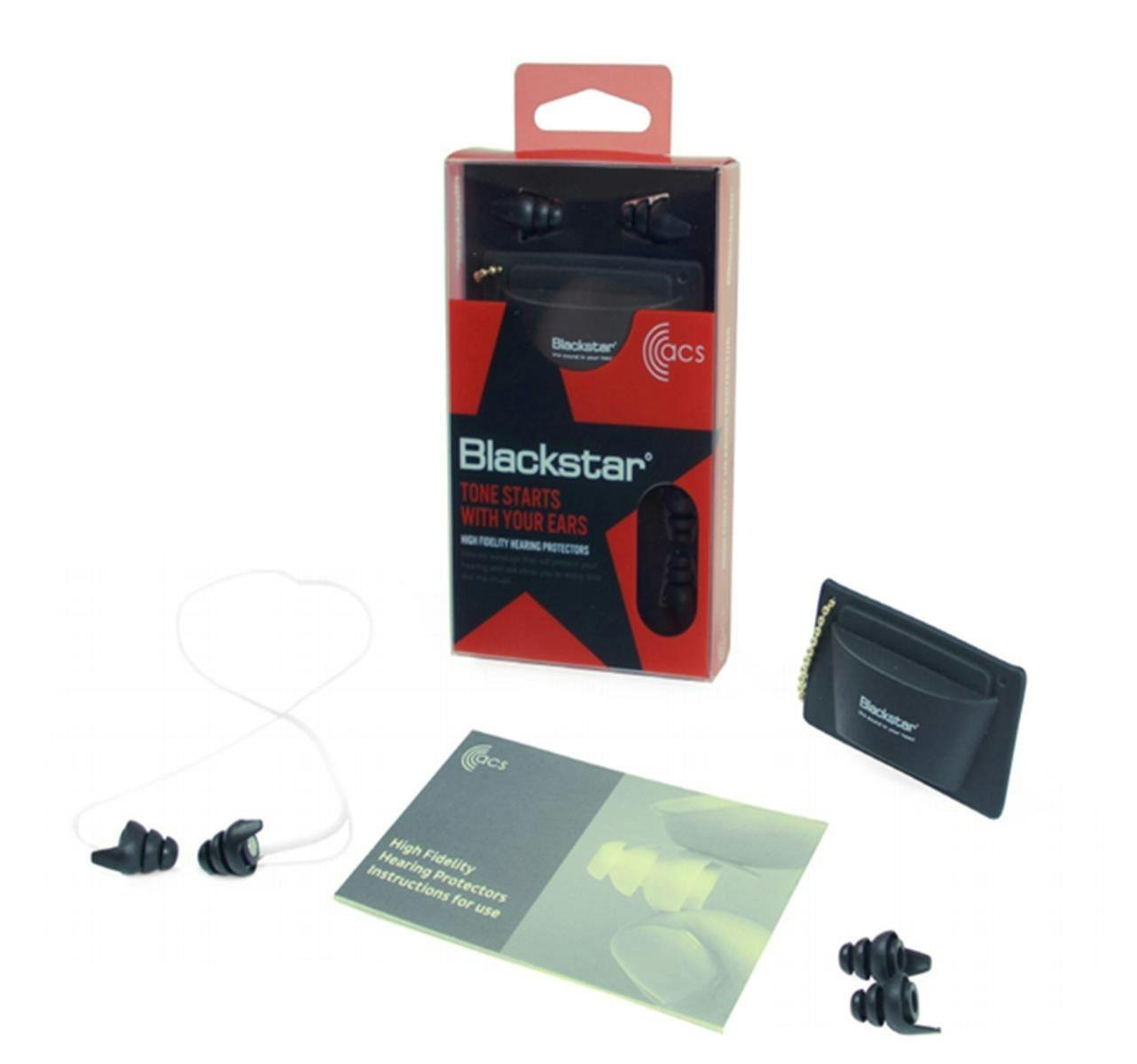 Blackstar ACS High Fidelity Ear Plug Hearing Protectors - 72149-tmp20BA.jpg