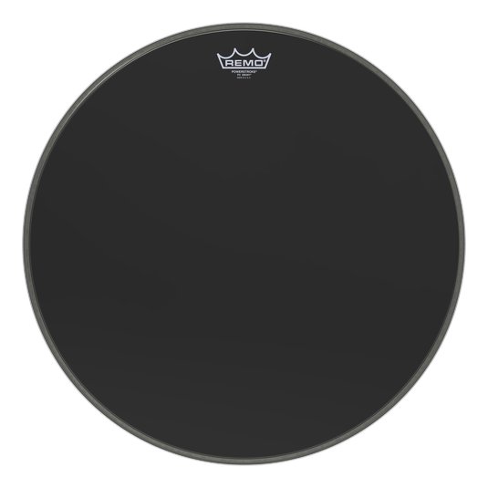 Remo 20" Powerstroke 3 Ebony Bass Drum Head - 453838-1625832632355.jpg