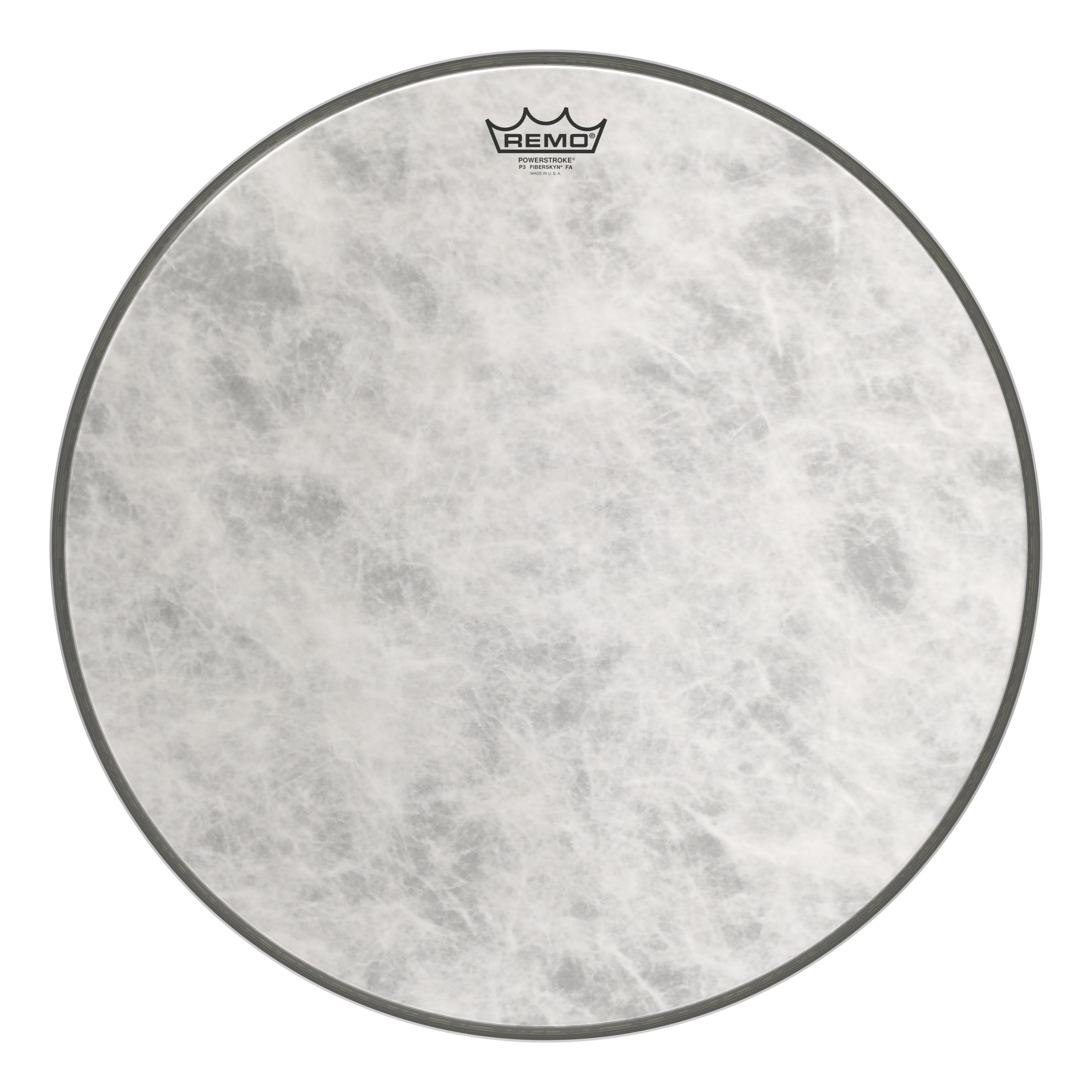 Remo Powerstroke 3 Fiberskyn 3 Medium Bass Drum Head - 20" - 448869-P3-1520-FA.jpg