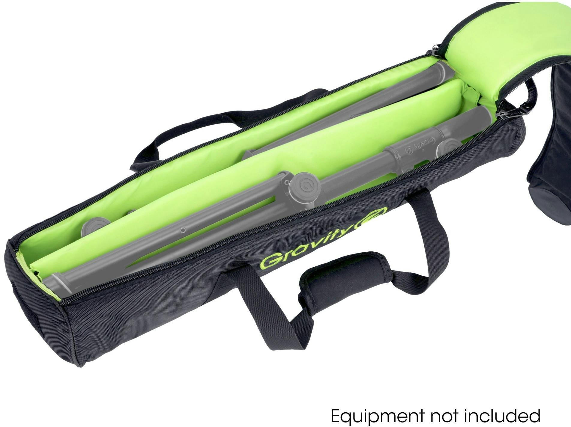Gravity Transport bag for two traveler speaker stands - GBGSS2TB-Gravity_Transport_Bag_For_Two_Traveller_Speaker_Stands_Open.jpg