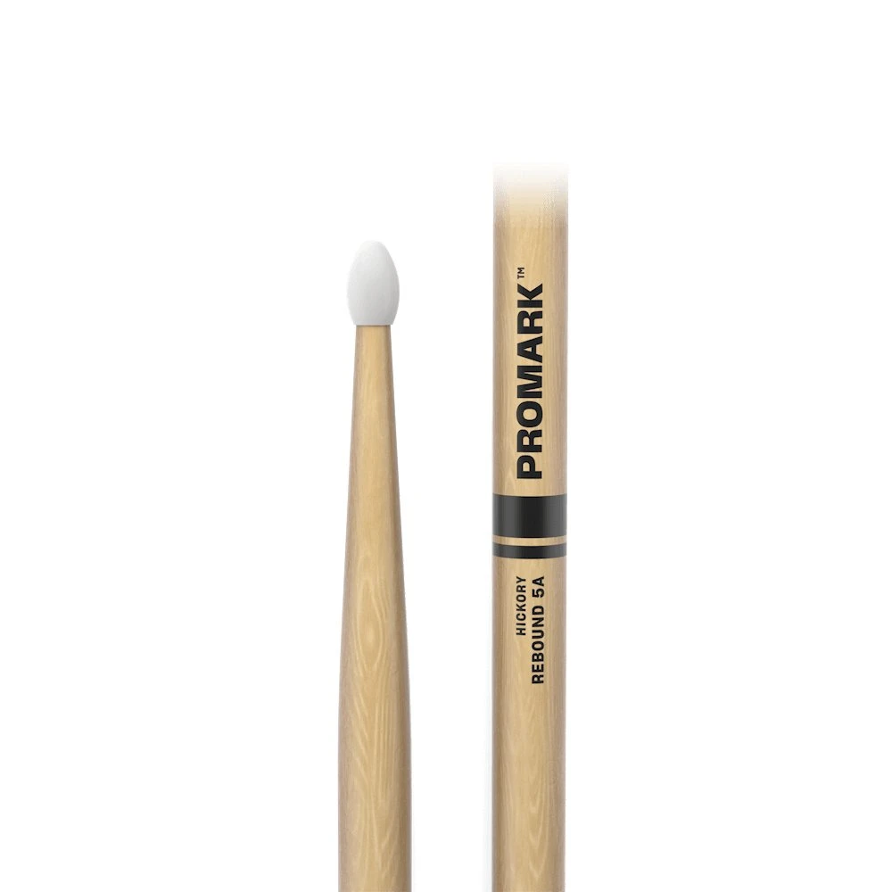 ProMark Rebound 5A Hickory Nylon Tip Drumsticks - 456893-1627558143466.jpg