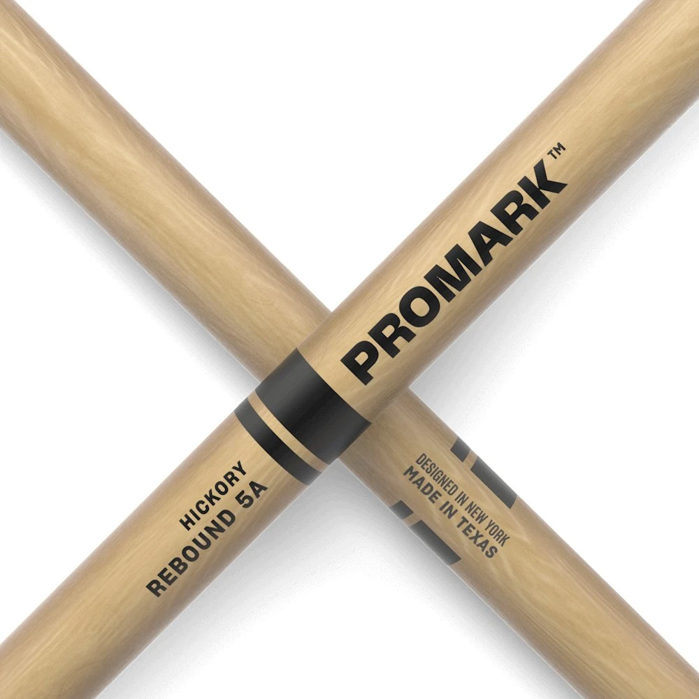 ProMark Rebound 5A Hickory Nylon Tip Drumsticks - 456894-1627558147102.jpg