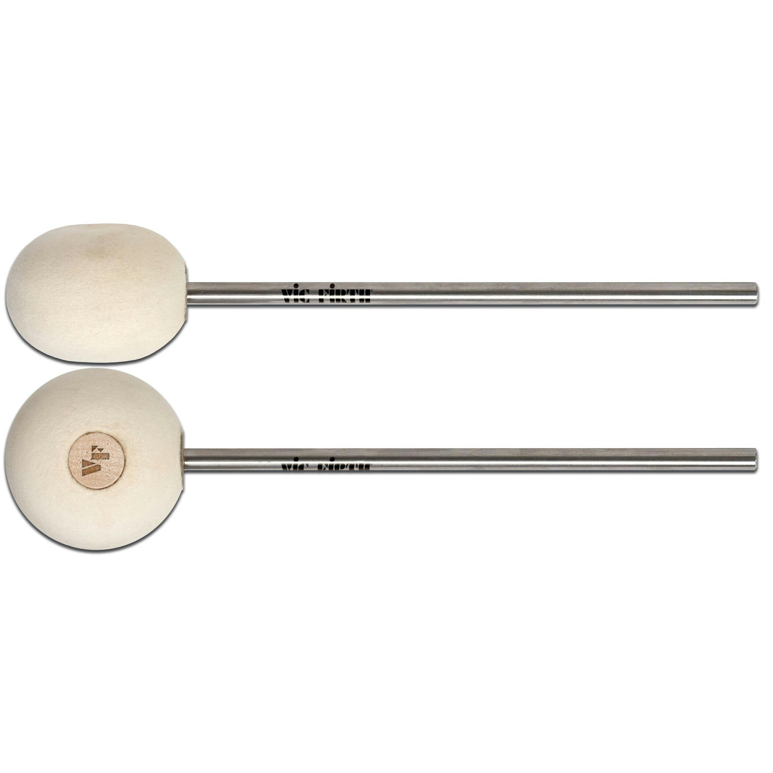 Vic Firth VicKick Pedal Beater - Medium-Hard Felt - Radial Head - 457484-JPG-VKB1_Vic Firth_VicKick Beaters_ Felt_Alternative Implements_PAIR_HORZ.jpg
