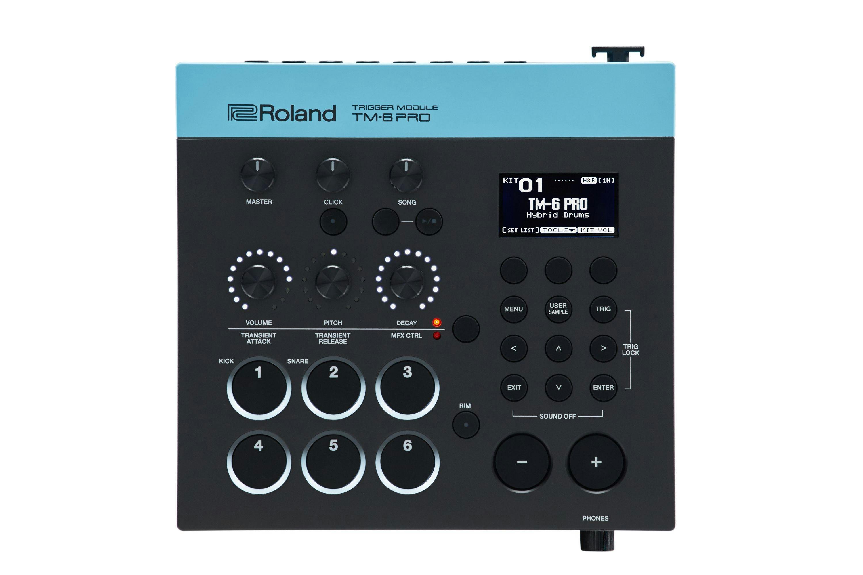 Roland TM-6 PRO Electronic Drum Kit Trigger Module - 260656-TM-6PRO_top.jpg