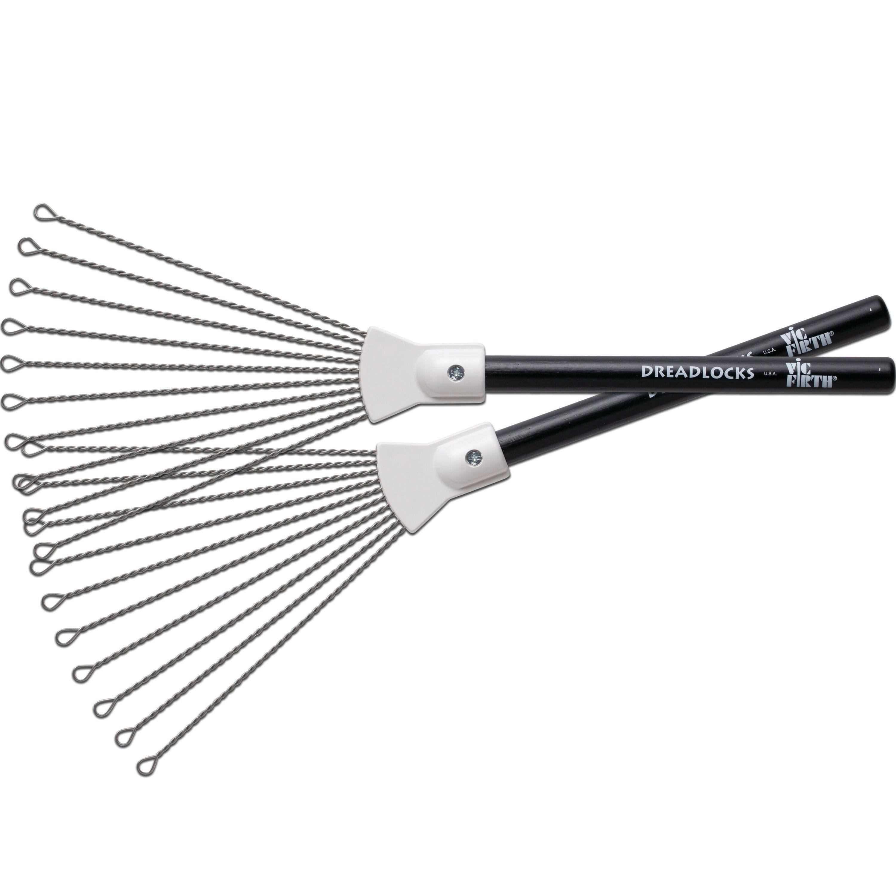 Vic Firth Dreadlocks Brushes - 457275-JPG-DLKS_Vic Firth_Dreadlocks_Alternative Implements_PAIR_HORZ_032221.jpg