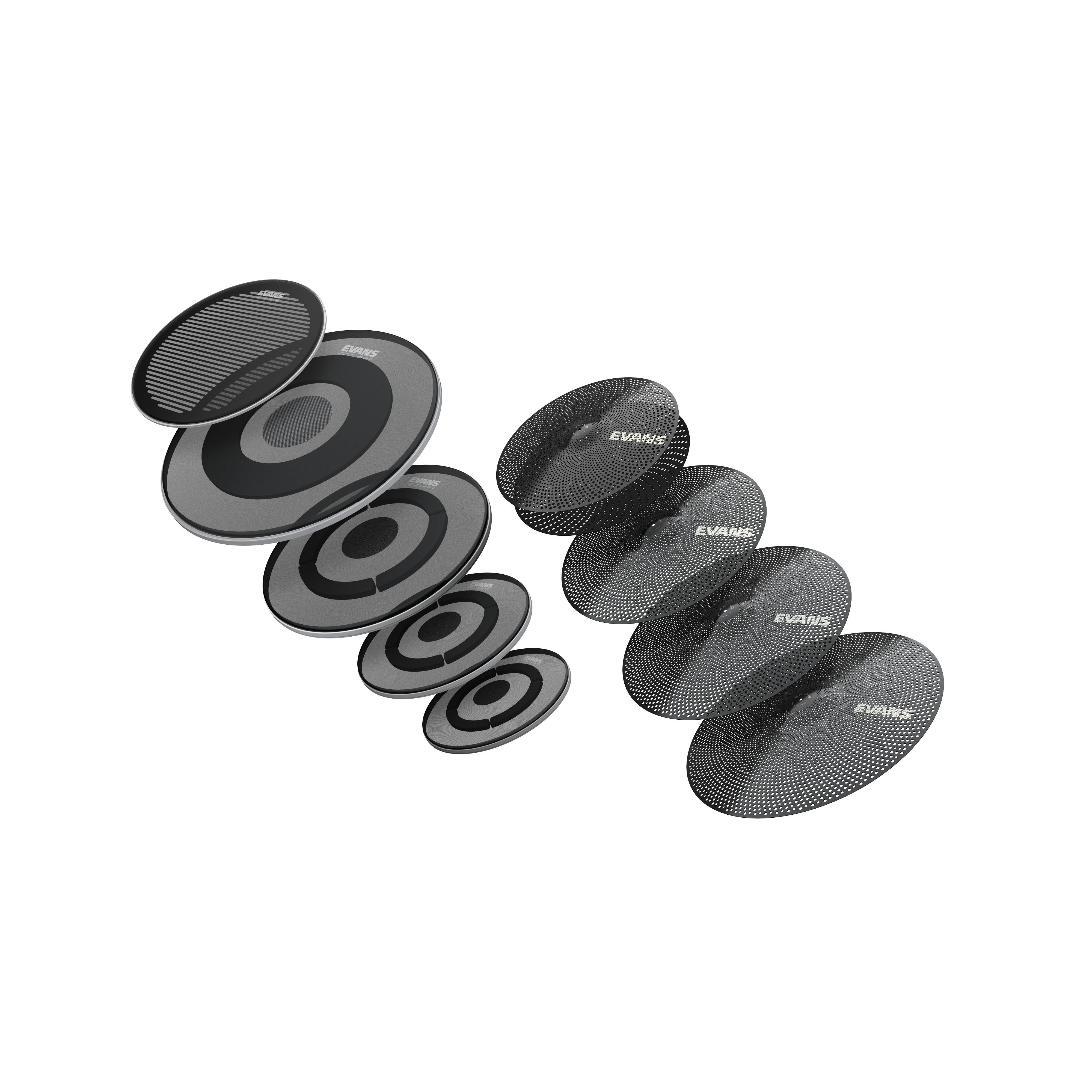 Evans dB One Drum Head Rock + 14" 22" and dB One Cymbals Pack - ECPPB-DB1-R-ECPPB-DB1-R_main_hi-res.jpg