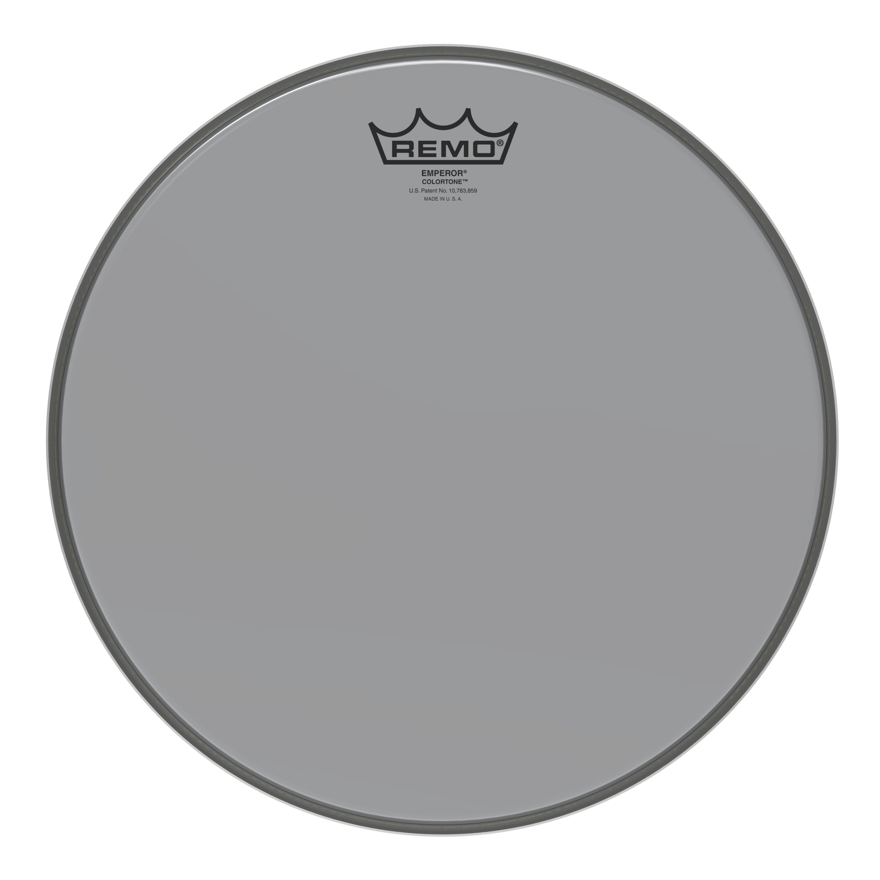 Remo Emperor Colortone Batter Drum Head - Smoke - 13" - 449853-BE-0313-CT-SM.jpg
