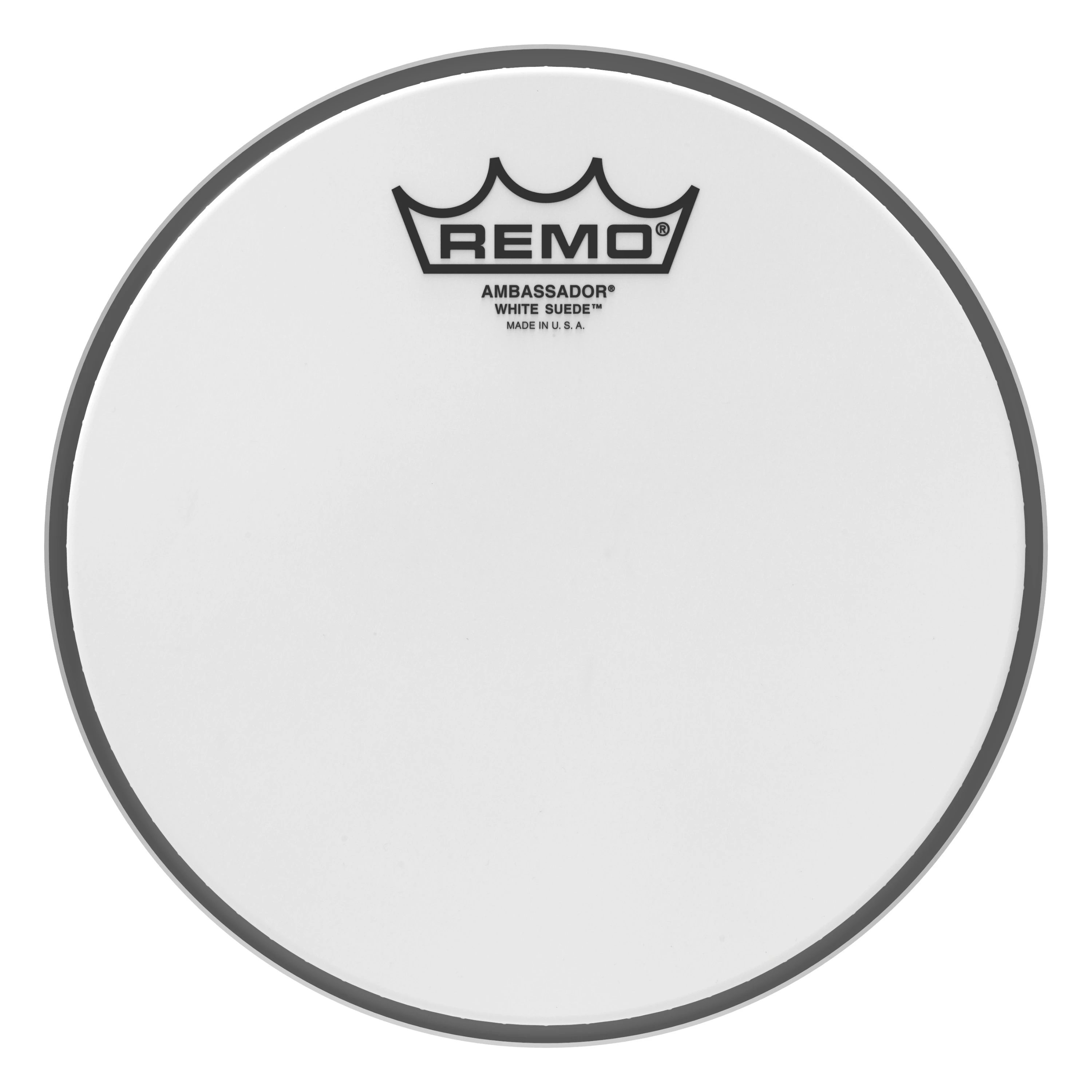 Remo 08" White Suede Ambassador Tom Head - 449621-BA-0808-WS.jpg