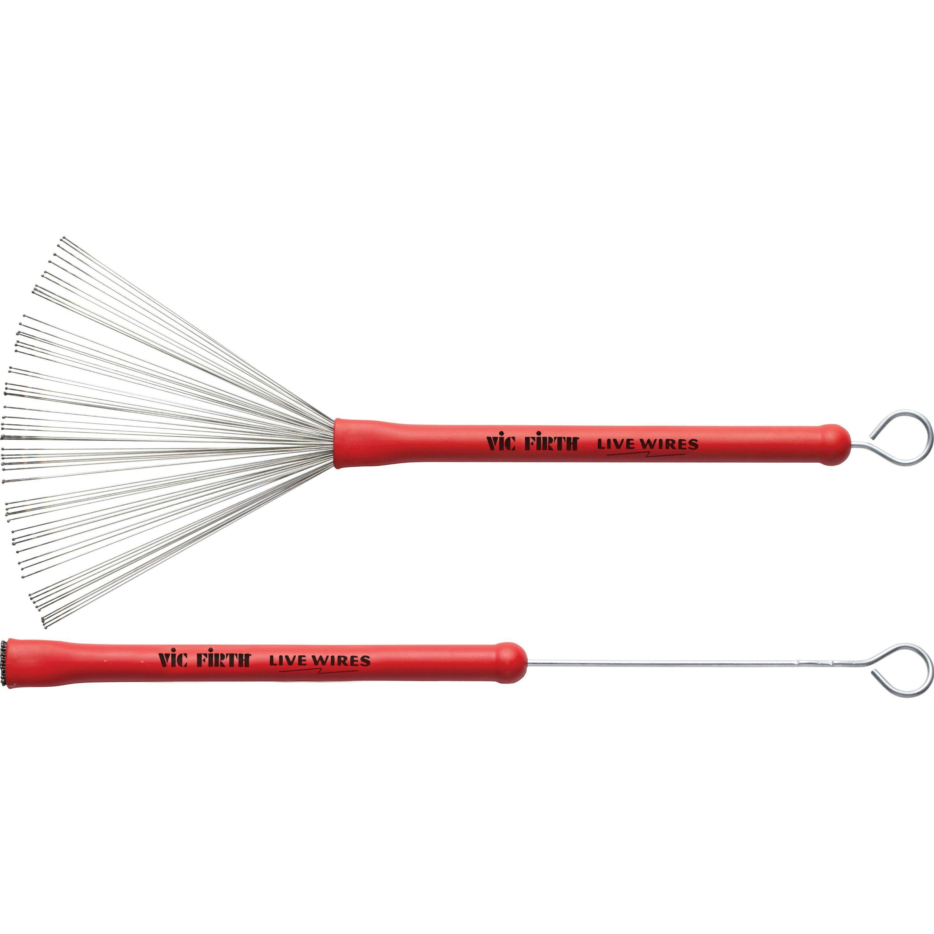 Vic Firth Live Wires Brushes - 457278-JPG-LW_Vic Firth_Live Wires_Alternative Implements_PAIR_HORZ_032221.jpg