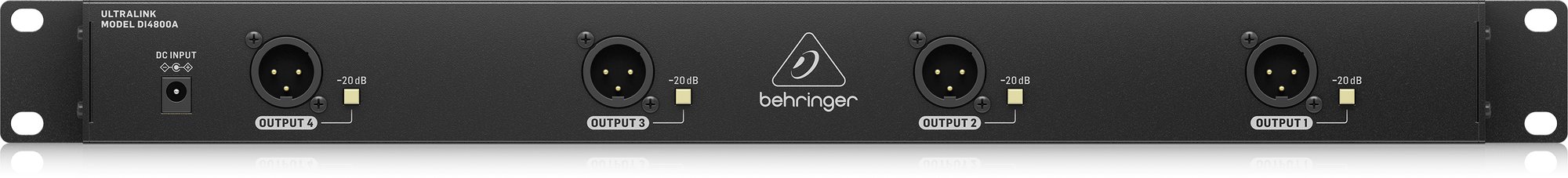 Behringer DI4800A Professional 4 Channel Active DI Box Booster and Line Isolator - 452597-000-E5L04-00010 (4).jpg