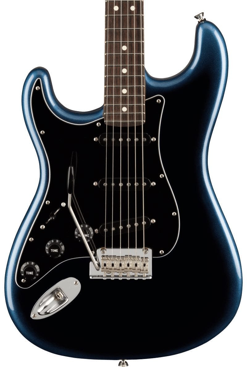 ギター Fender American Professional ll lefty Fender American Professional II Stratocaster Left Handed in Dark