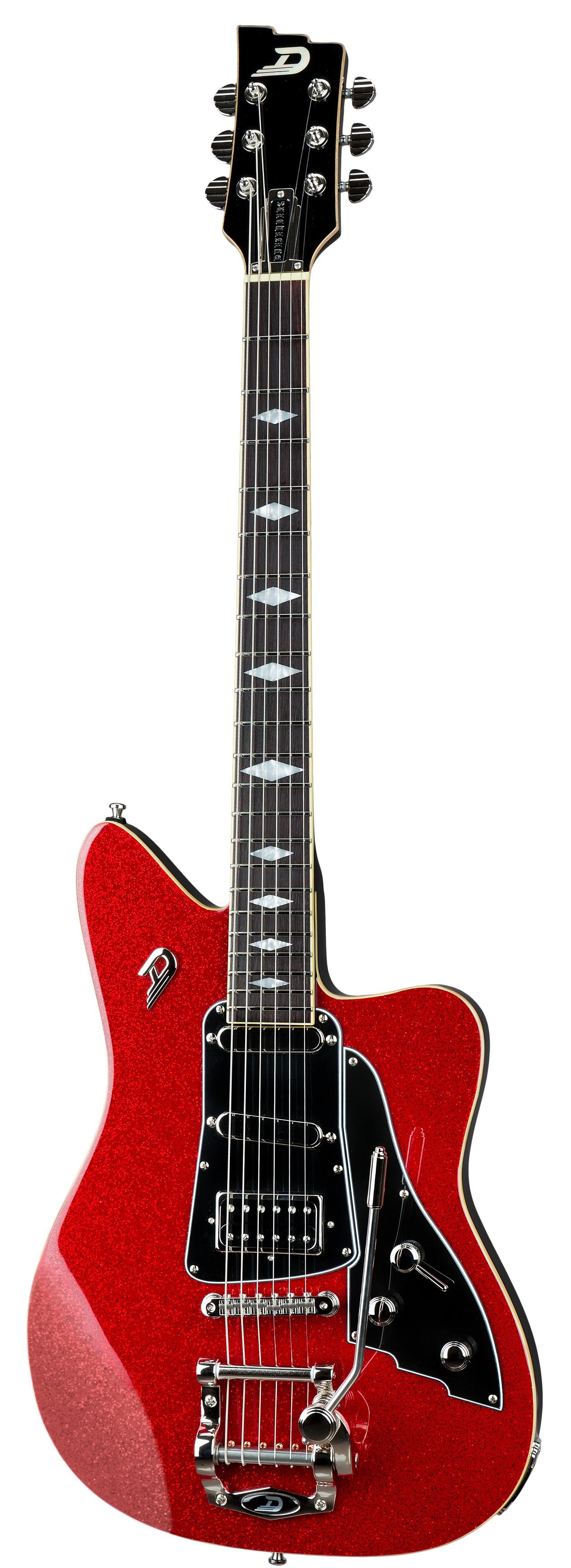 Duesenberg Paloma Electric Guitar in Red Sparkle - DPA-RDS.jpg
