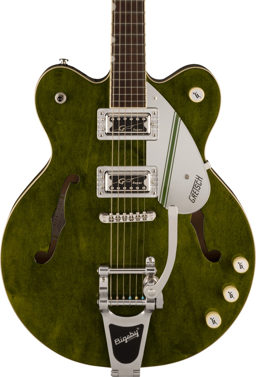 Gretsch Limited Edition G2604T Streamliner Rally II Center Block Semi-Hollow Electric Guitar in Rally Green Stain - 2806104581-1.jpg