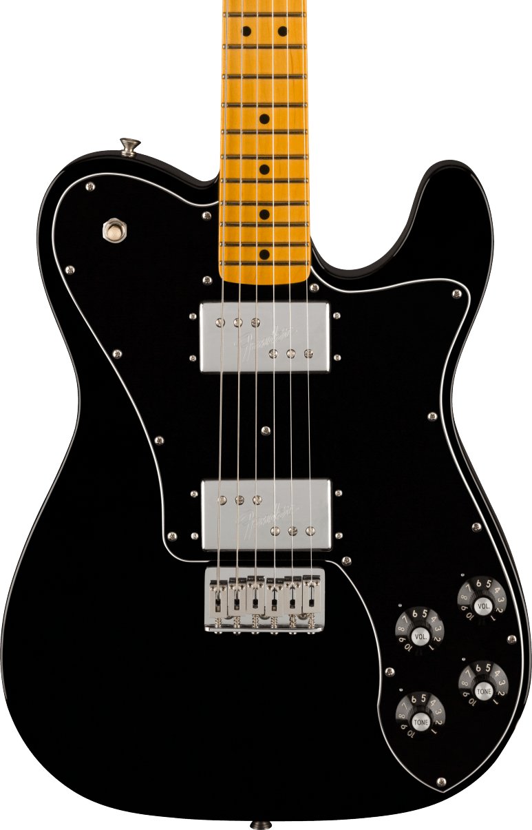 Fender American Vintage II 1975 Telecaster Deluxe Electric Guitar in Black - 541951-Fender American Vintage II 1975 Telecaster Deluxe Electric Guitar in Black.jpg