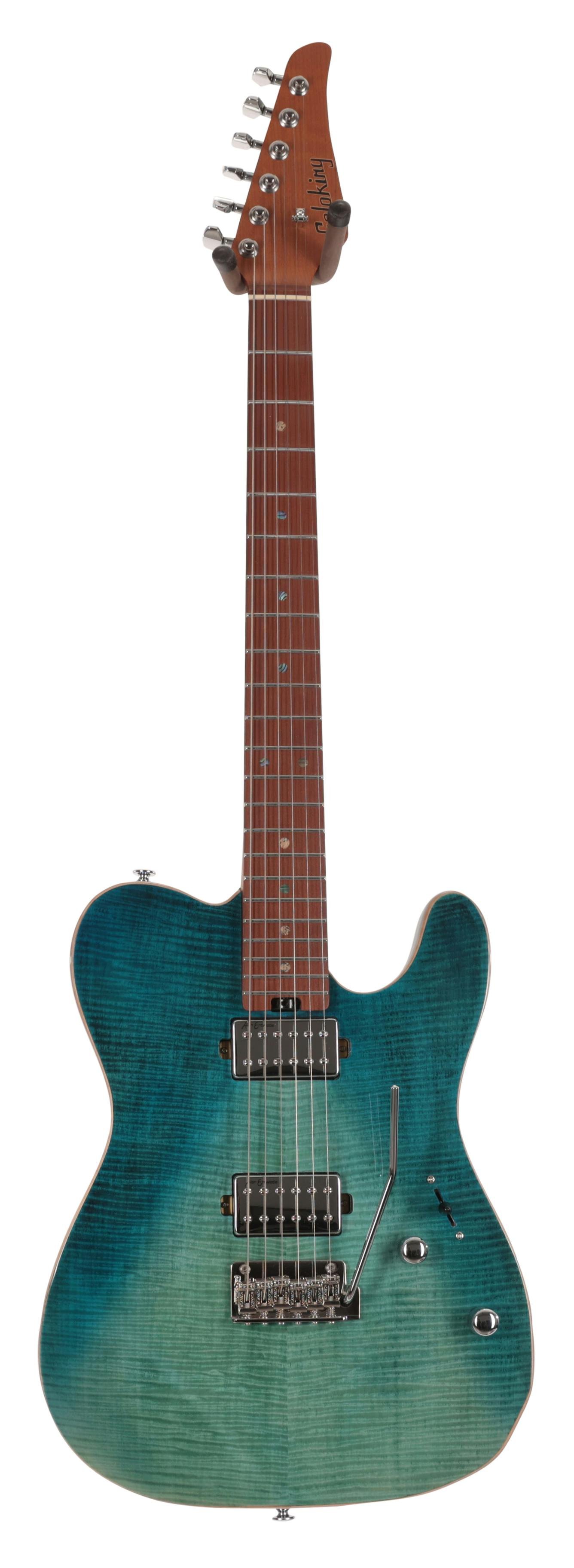 Soloking MT-1 Custom Flame Maple Top Electric Guitar in Blue Wakesurf - MT-1MODERN-BW-MT-1MODERN-BW--2.jpg