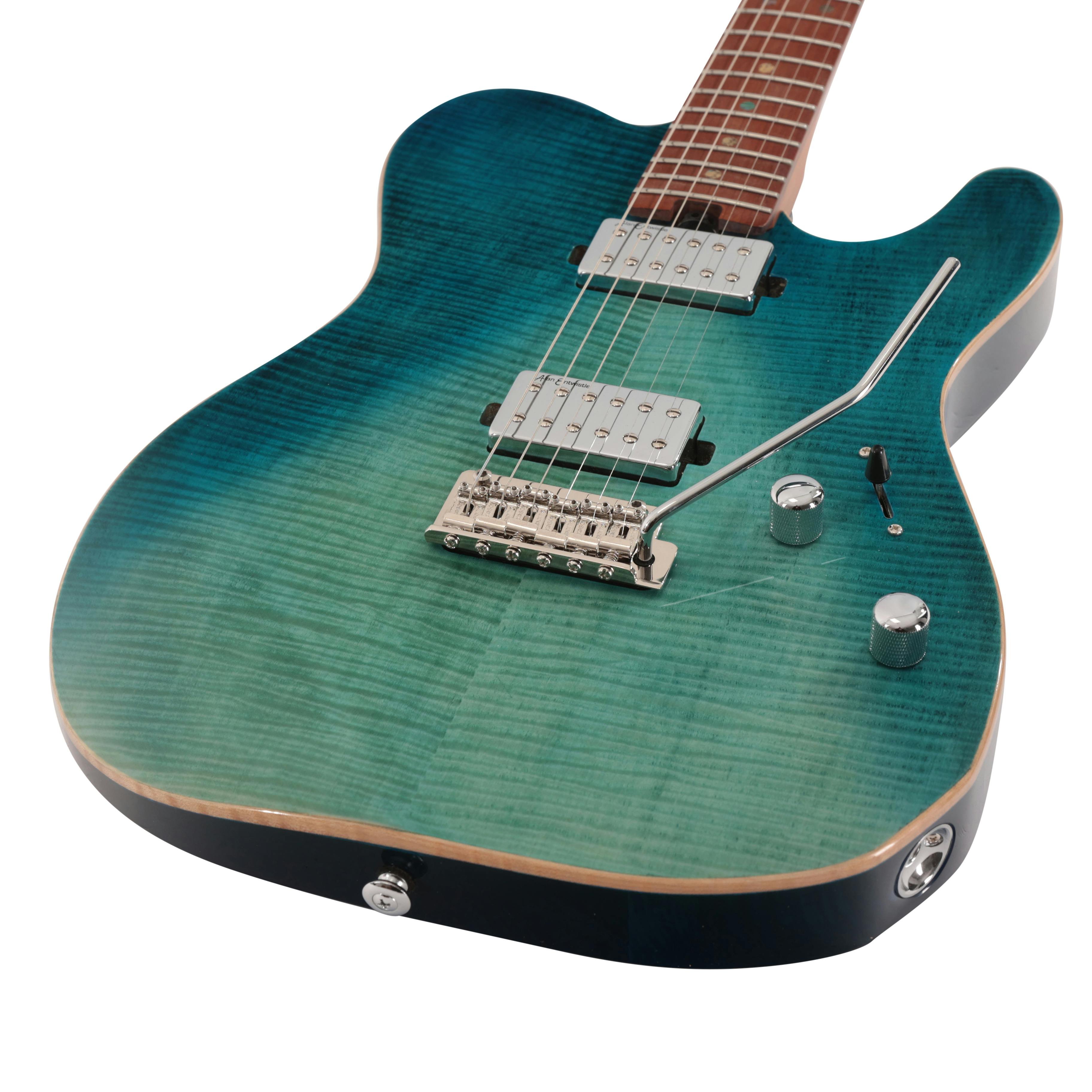 Soloking MT-1 Custom Flame Maple Top Electric Guitar in Blue Wakesurf - MT-1MODERN-BW-MT-1MODERN-BW--5.jpg