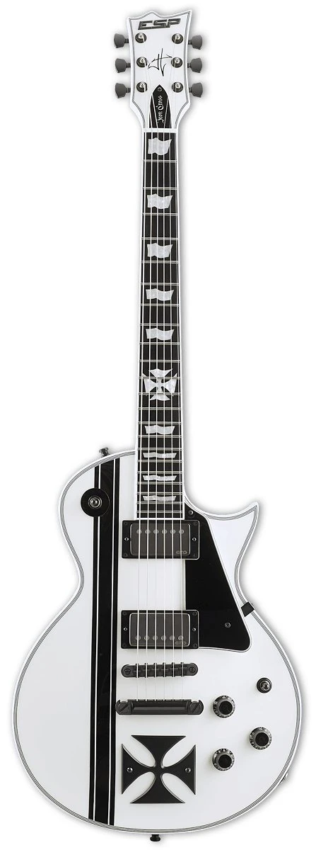 ESP LTD Iron Cross SW in Snow White - 451708-original (15).jpg