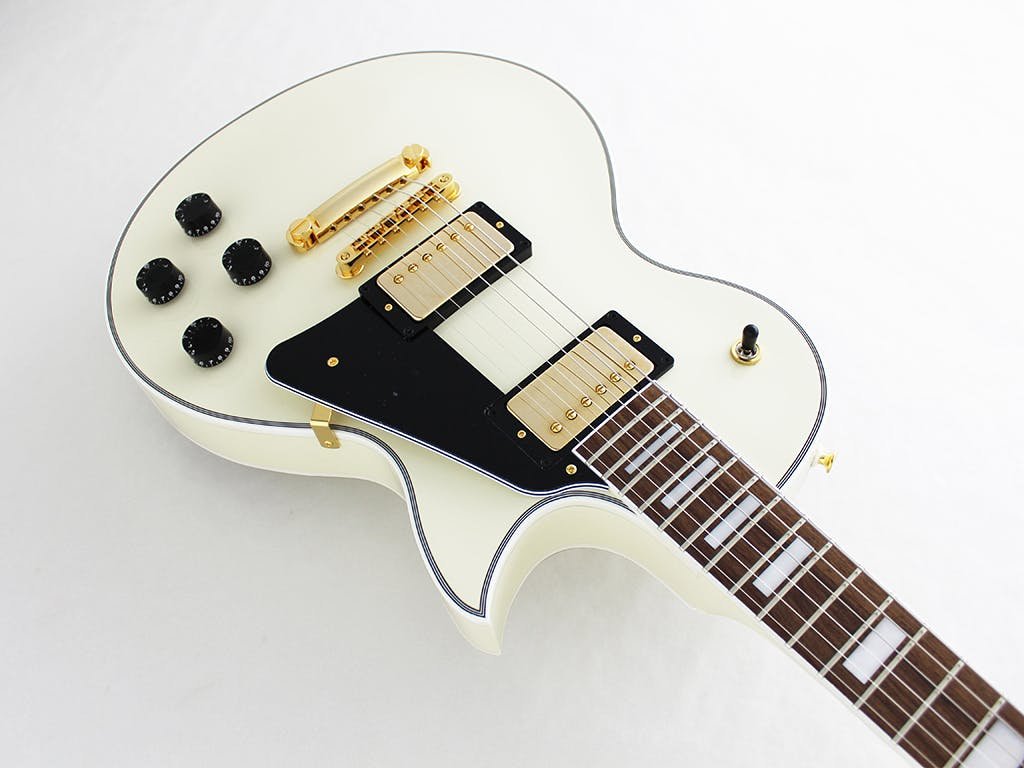 FGN NLC100 Les Paul Custom MOD品 美品 FGN Neo Classic NLC10RMP Electric Guitar in Antique White