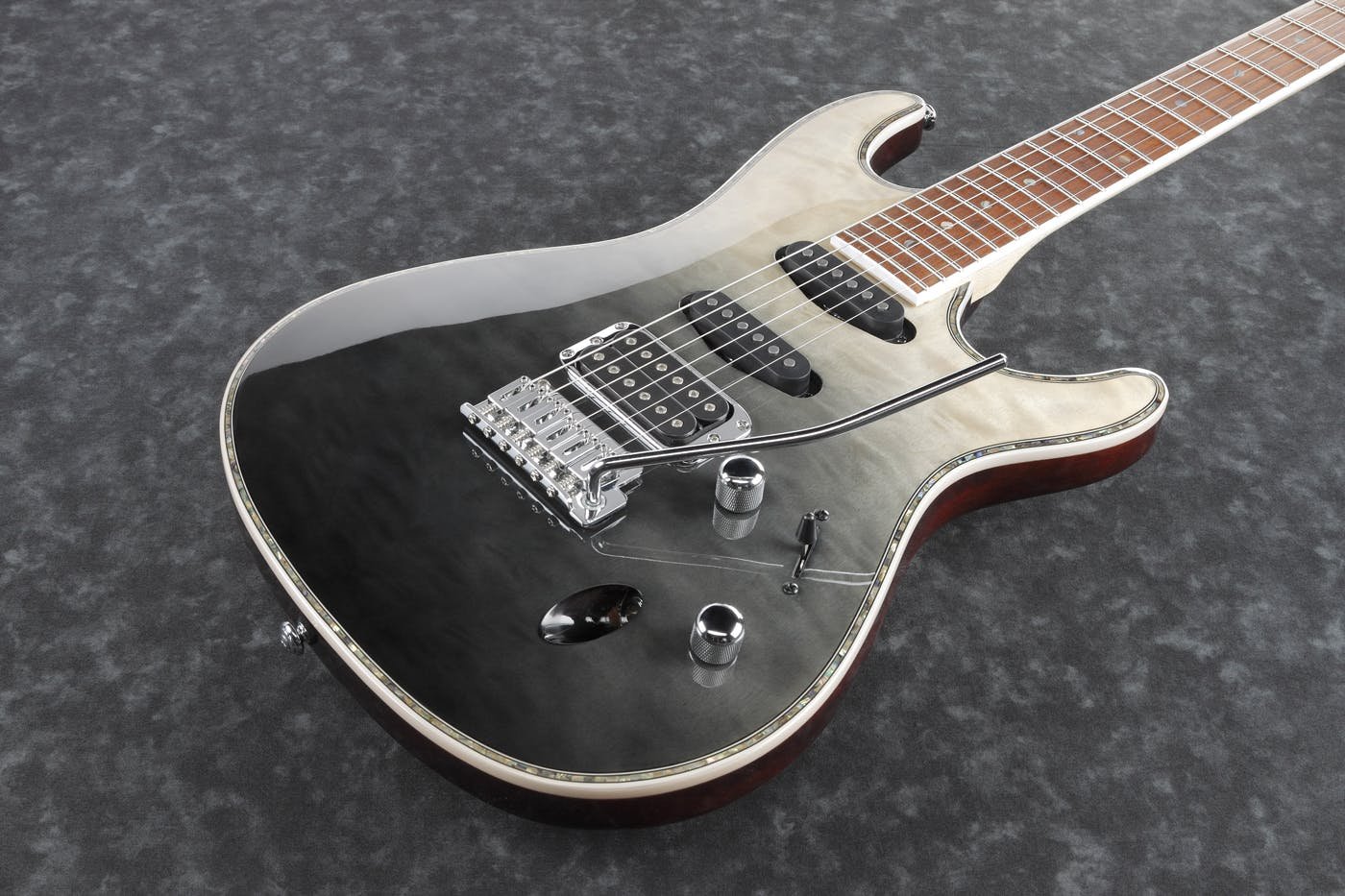 Ibanez SA360NQM-BMG Electric Guitar In Black Mirage