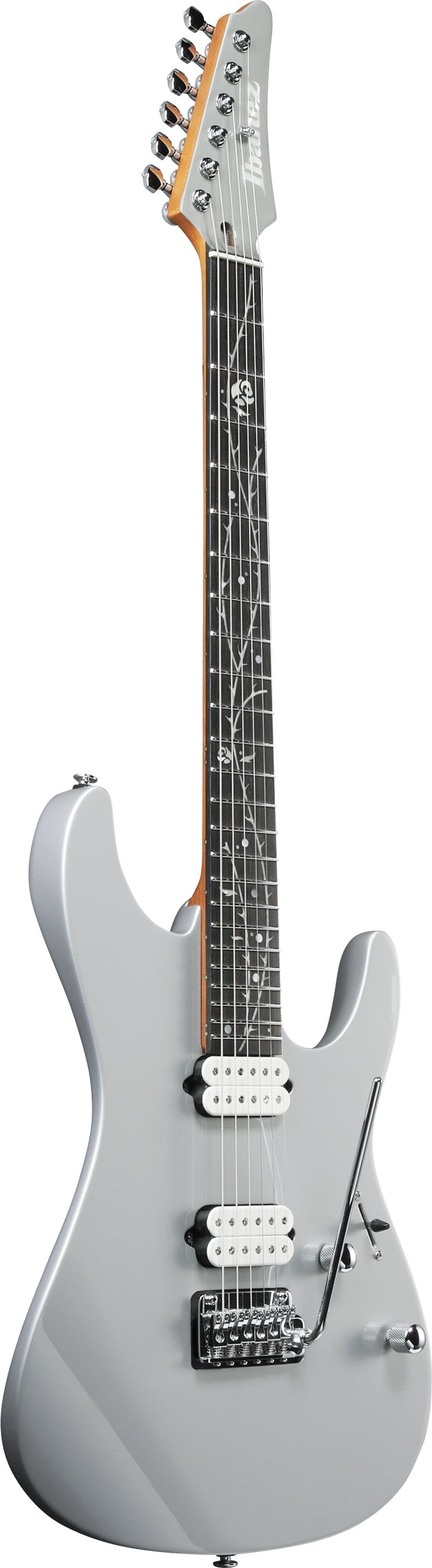 Ibanez TOD10 Tim Henson Signature Electric Guitar in Silver