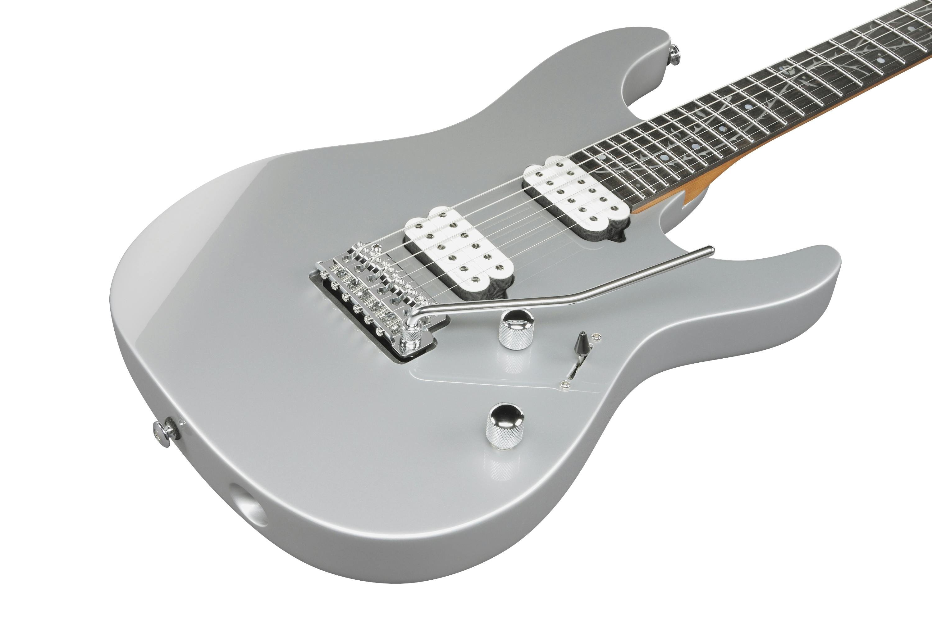 Ibanez TOD10 Tim Henson Signature Electric Guitar in Silver