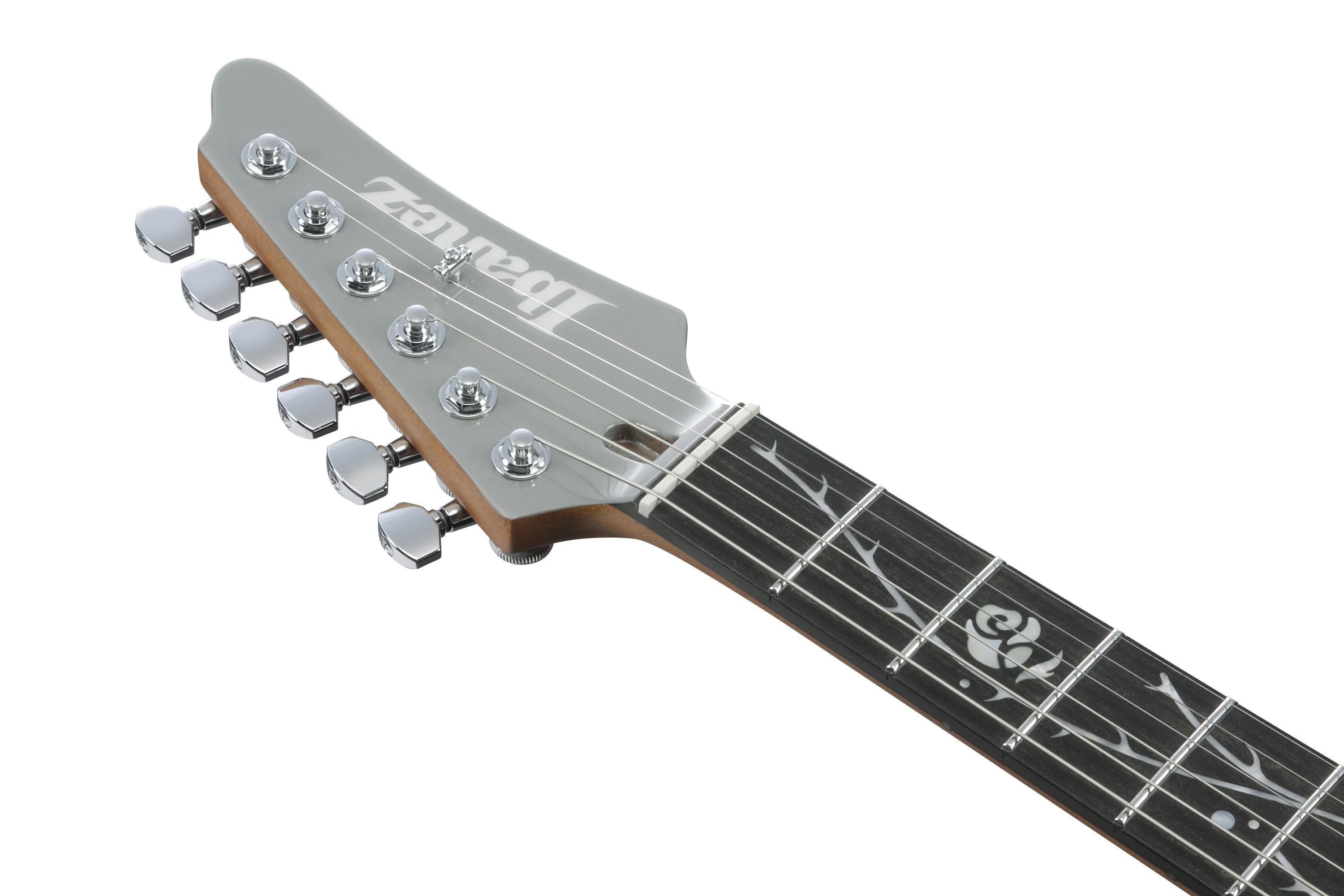 Ibanez TOD10 Tim Henson Signature Electric Guitar in Silver