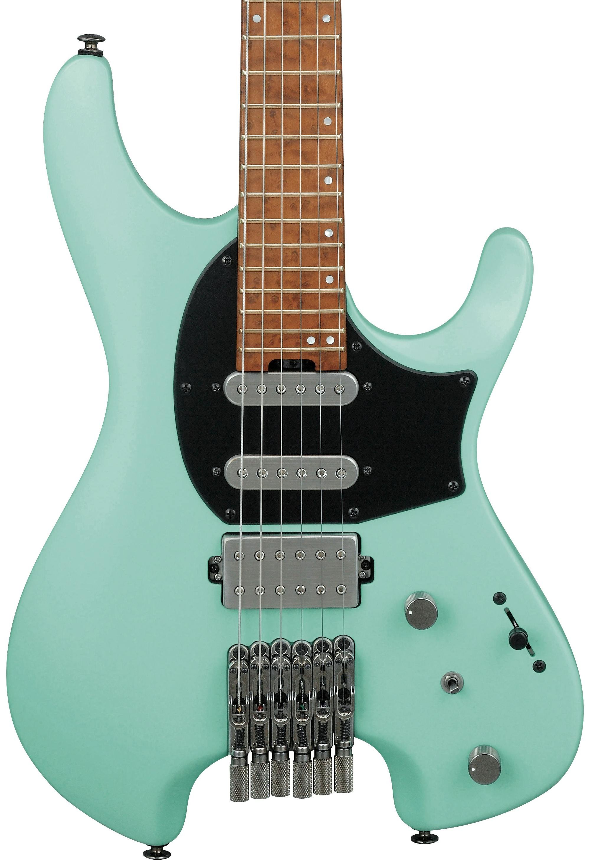 【美品】Ibanez Q54-SFM ヘッドレス Ibanez Q54-SFM Q Series Headless Electric Guitar HSS in Sea Foam