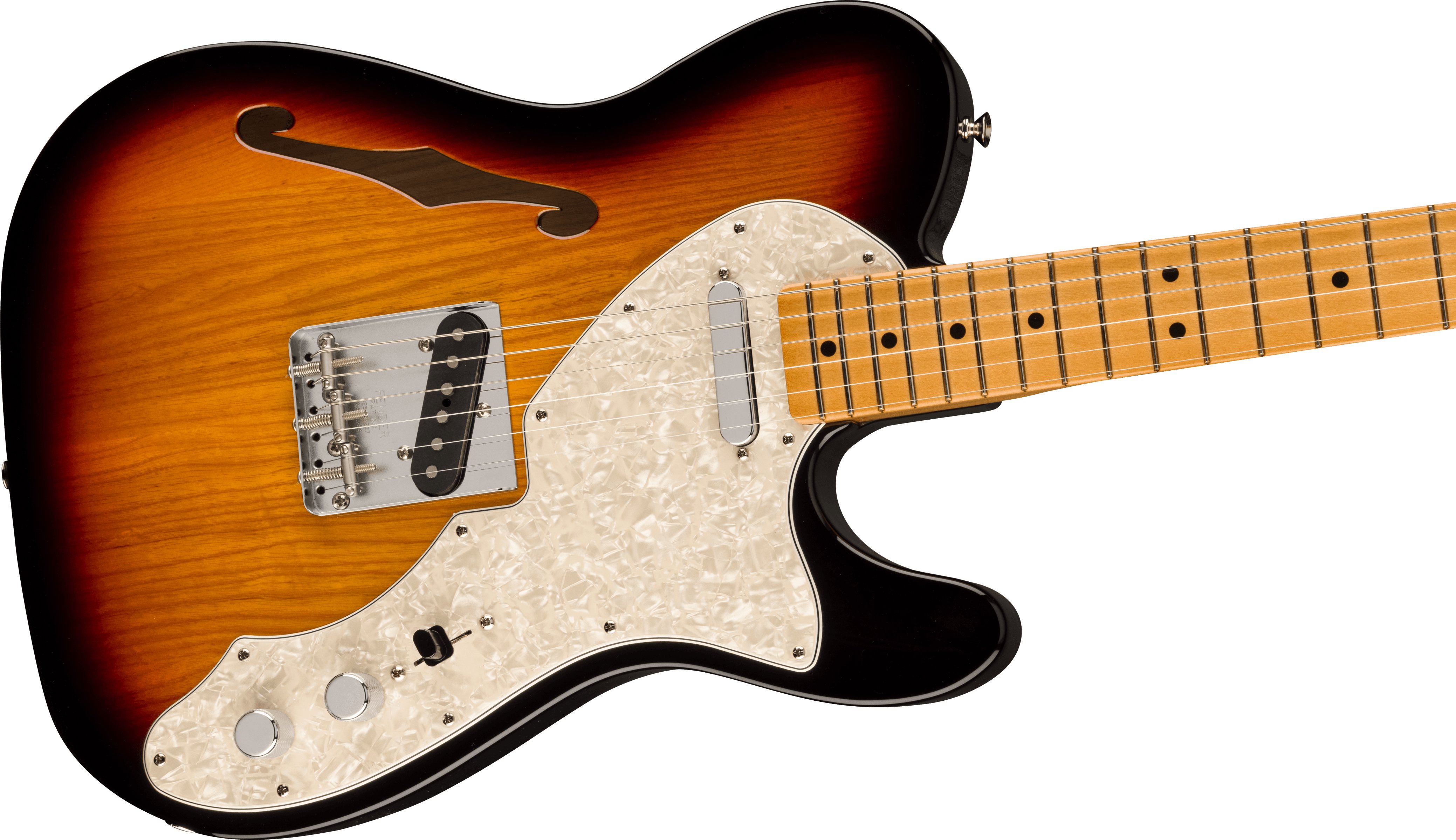 Fender Vintera II '60s Telecaster Thinline in 3-Tone Sunburst