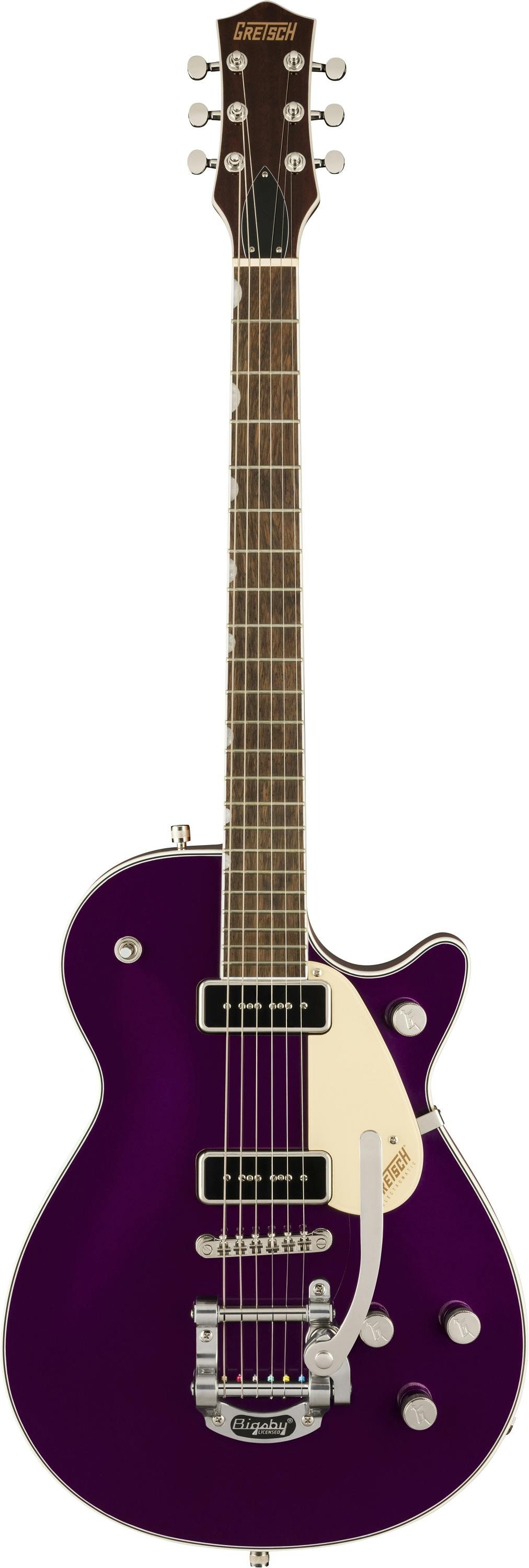 Gretsch G5210T P90 Electromatic Jet Two 90 Electric Guitar in Amethyst with Bigsby - 2507190561-2.jpg