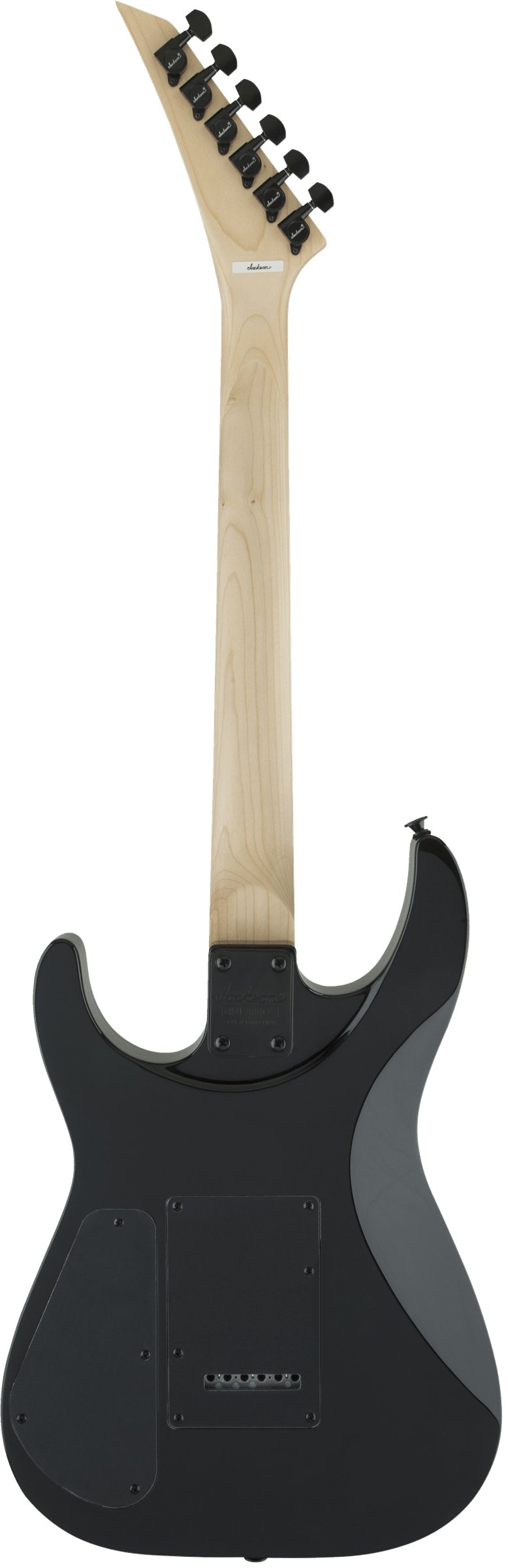 Jackson JS11 Dinky in Black with Amaranth Fretboard - 330415-2910121503_gtr_back_001_rl.jpg