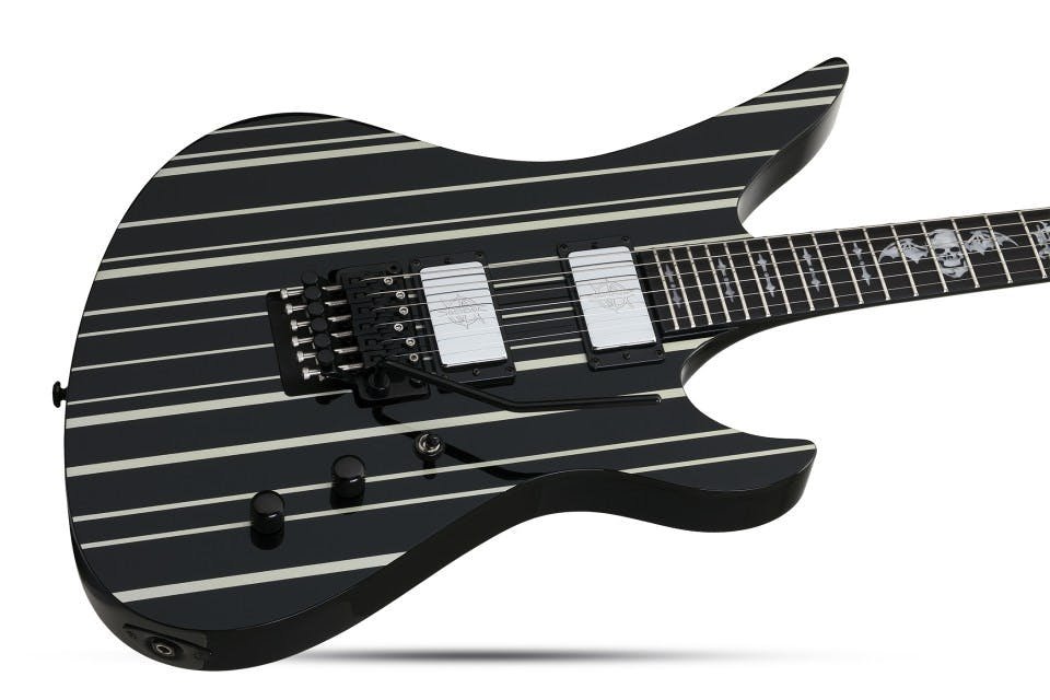 Schecter Synyster Gates Custom in Black/Silver w/ USA Pickups - 255987-1513246870924.jpg