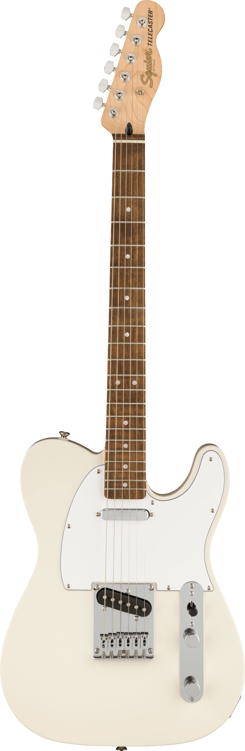 Squier Affinity Telecaster in Olympic White - Andertons Music Co.