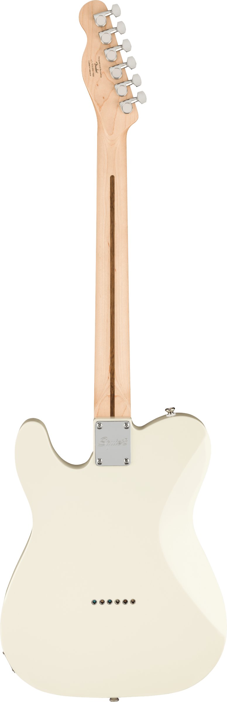 Squier Affinity Telecaster in Olympic White - 438097-0378200505_sqr_ins_bck_1_rl.jpg