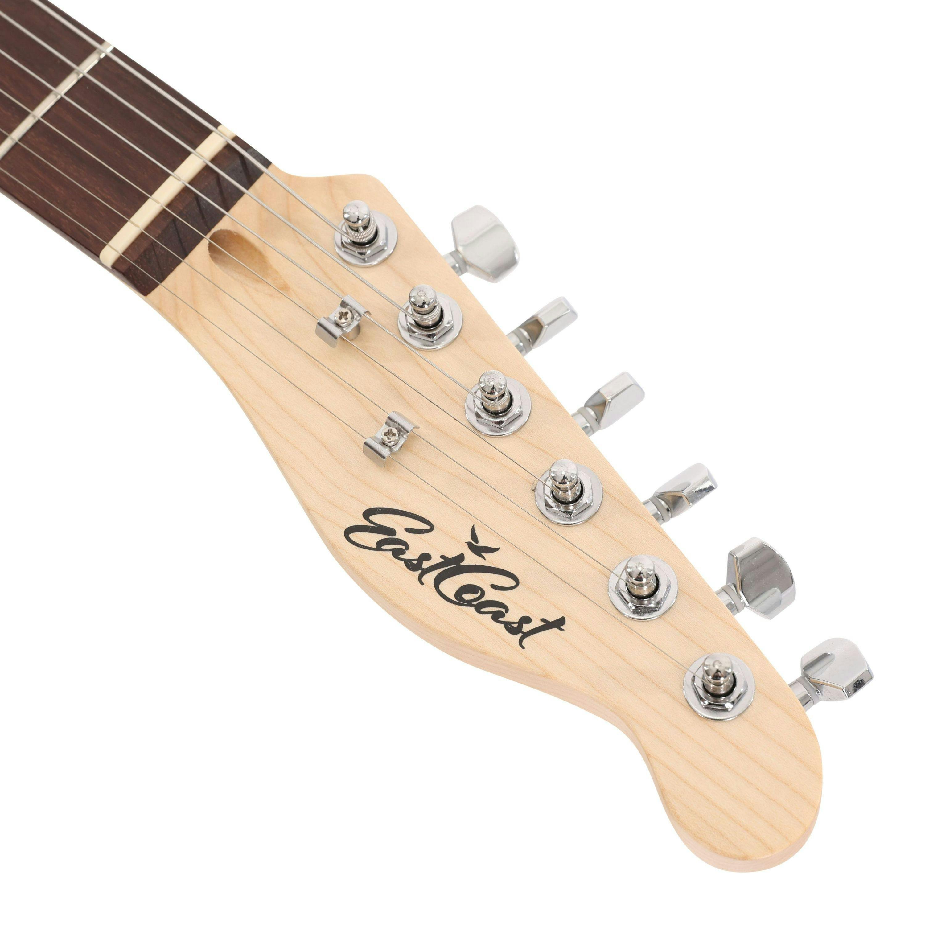 EastCoast T1 Electric Guitar in Black with Rosewood Fretboard - 477382-EastCoast T1 Electric Guitar in Black Rosewood Fingerboard 7.jpg