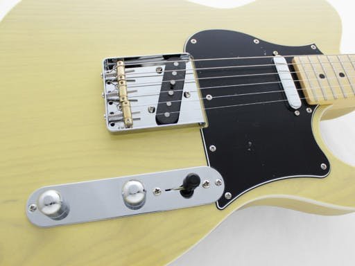 FGN J Standard Iliad JIL2ASHM Electric Guitar in Off-White Blonde - JIL2ASHM-OWB-FGN-J-Standard-Iliad-JIL2ASHM-Electric-Guitar-in-Off-White-Blonde-Controls.jpg