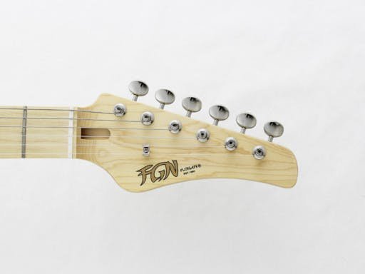 FGN J Standard Iliad JIL2ASHM Electric Guitar in Off-White Blonde - JIL2ASHM-OWB-FGN-J-Standard-Iliad-JIL2ASHM-Electric-Guitar-in-Off-White-Blonde-Headstock.jpg