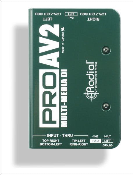 Radial PRO-AV2 2 channel passive DI box for Media and AV Systems - 51737-tmp7AE9.jpg