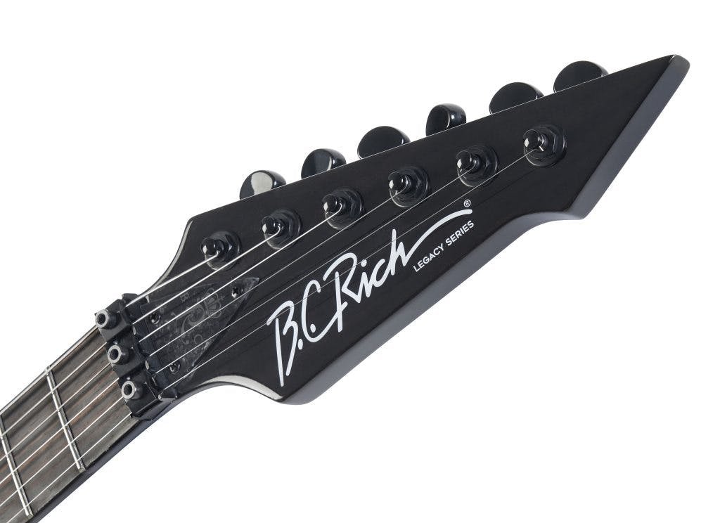 BC Rich Ironbird MK1 with Kahler - Gloss Black - 514805-BC-Rich-Legacy-Series-Ironbird-MK1-Kahler-Black-Headstock.jpg