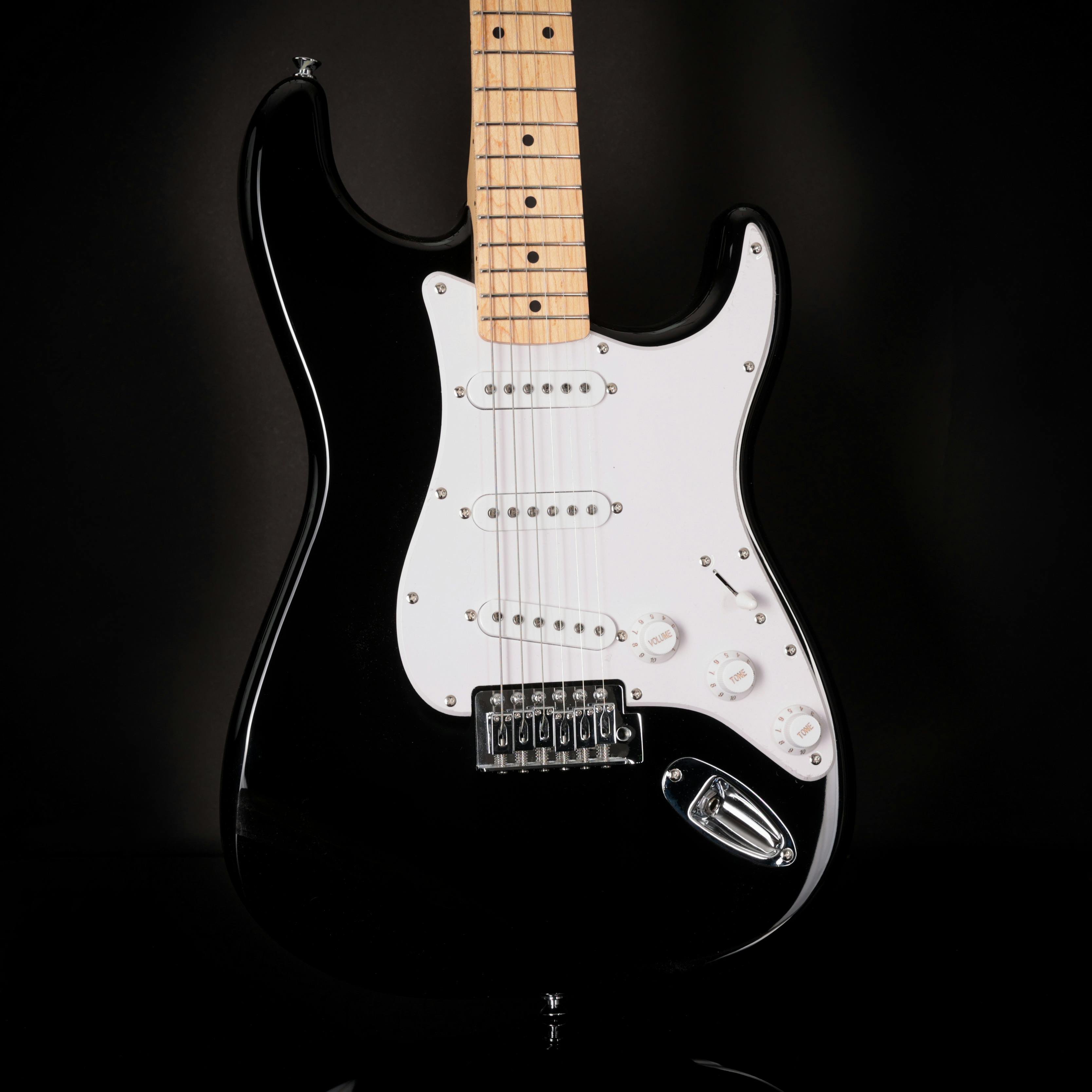 Squier Sonic Stratocaster Electric Guitar in Black - Andertons