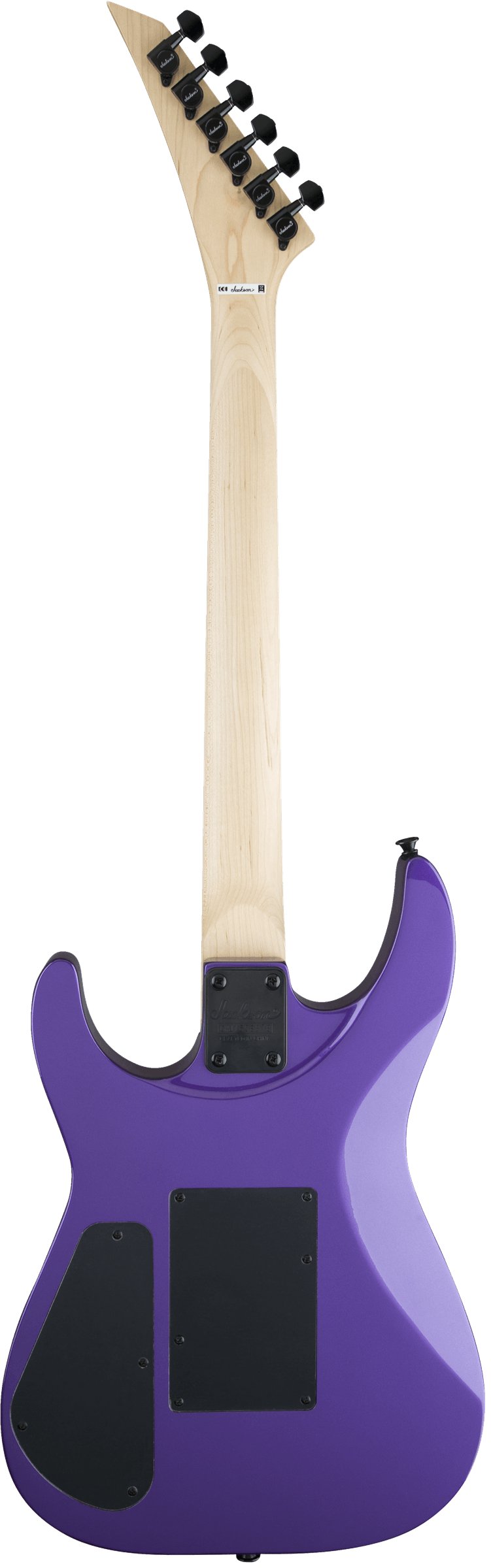 Jackson JS32 DKA in Pavo Purple with Amaranth Fretboard - 330529-2910238552_gtr_back_001_rl.jpg