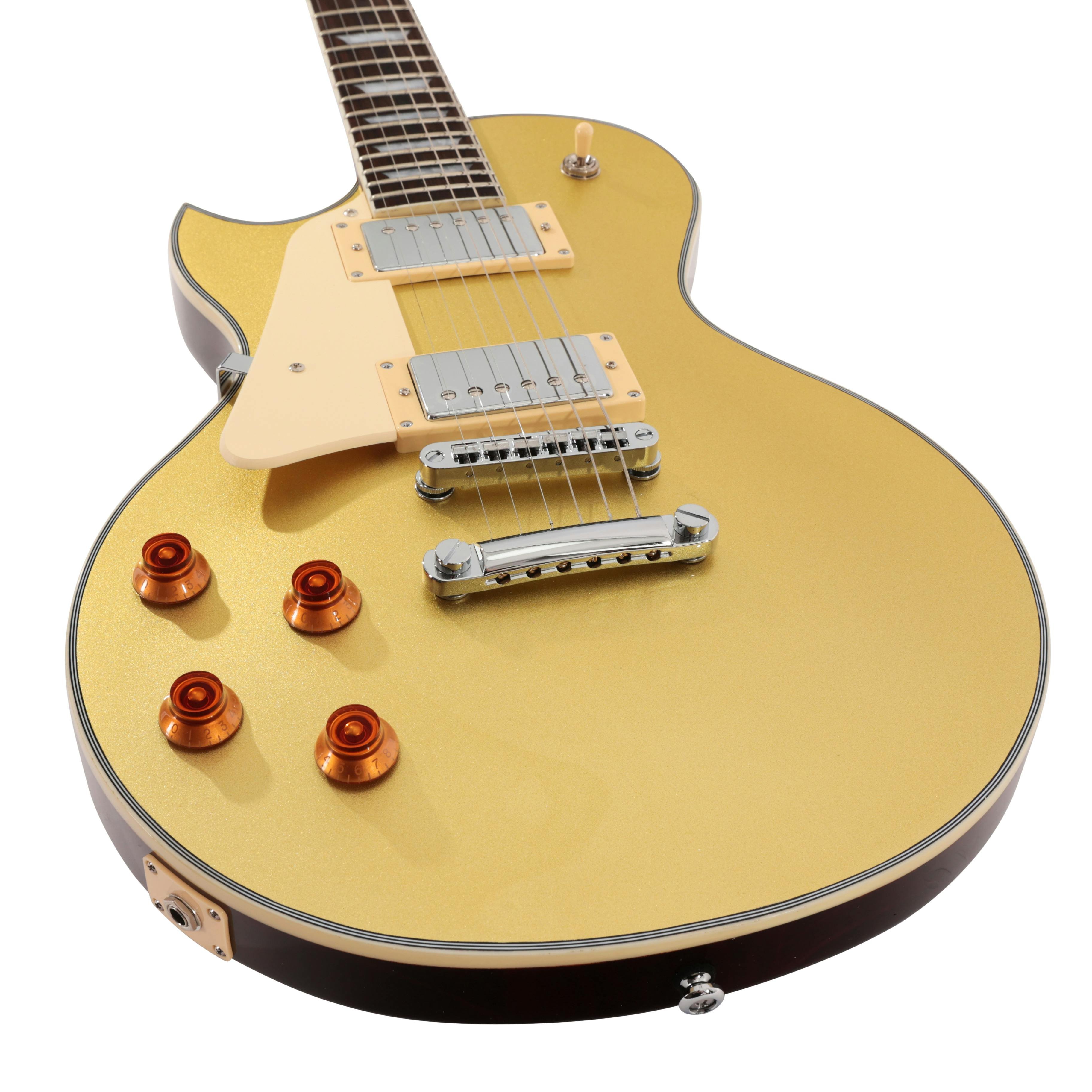 Sire Larry Carlton L7 Left Handed Electric Guitar in Goldtop