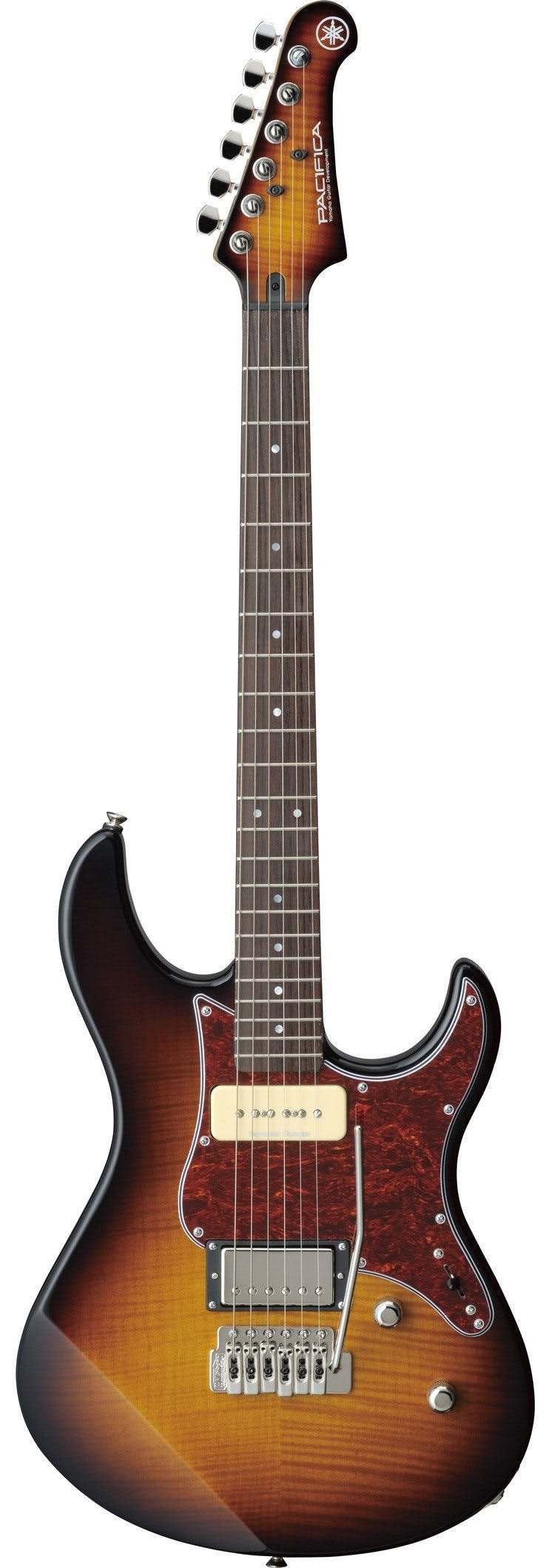 YAMAHA ヤマハ　パシフィカ　pacifica Yamaha Pacifica PAC611VFM TBL Electric Guitar Translucent Black