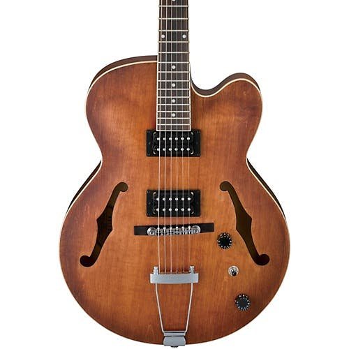 Ibanez AF55 Semi-Hollow Electric Guitar in Tobacco Flat