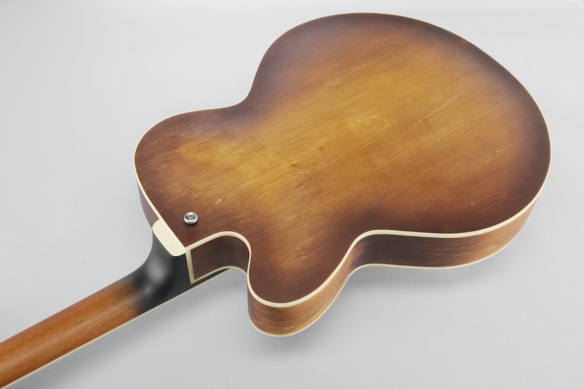 Ibanez AF55 Semi-Hollow Electric Guitar in Tobacco Flat