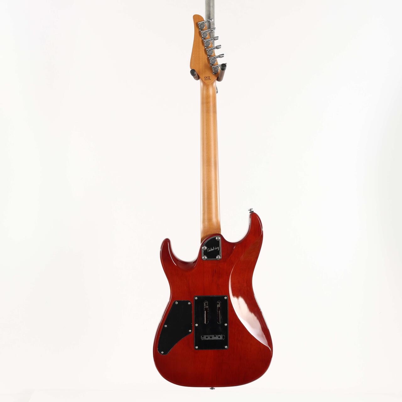 Soloking MS-1 Custom Electric Guitar with Flame Maple Top in Fire Wakesurf - MS-1CUSTOM-FW (4).jpg