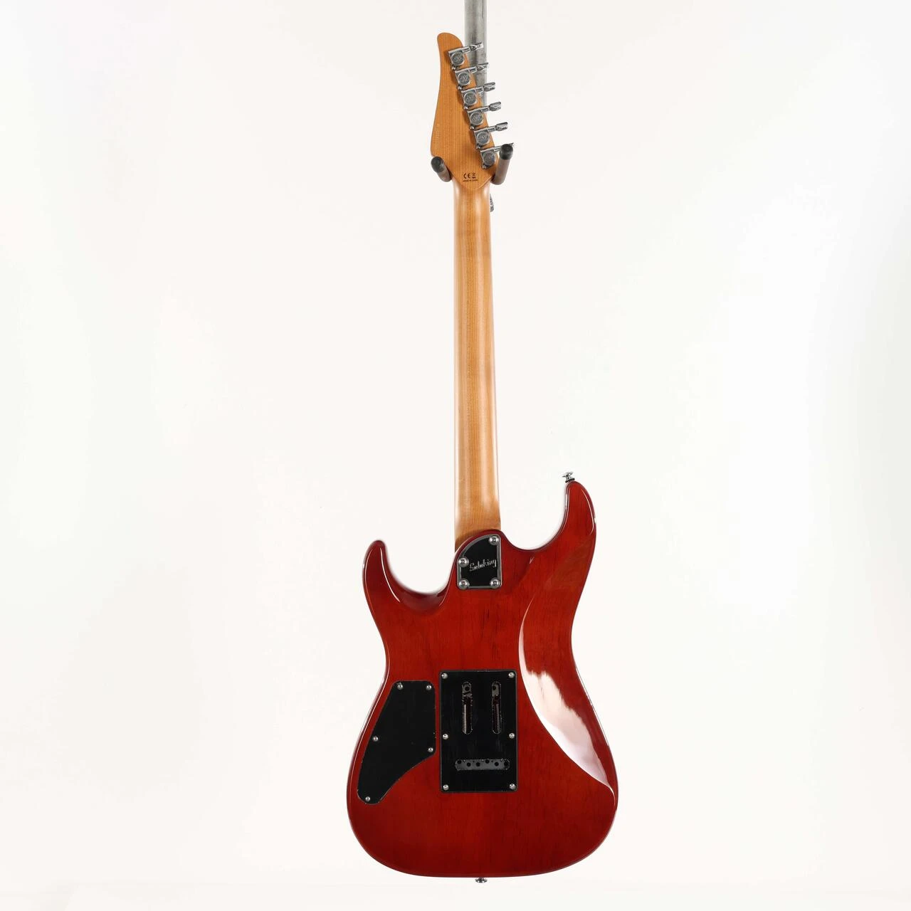 Soloking MS-1 Custom Electric Guitar with Flame Maple Top in Fire Wakesurf - MS-1CUSTOM-FW (4).jpg