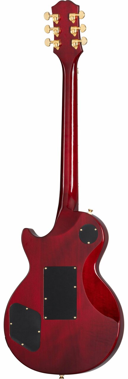 Epiphone Alex Lifeson Signature Les Paul Custom Axcess Electric Guitar in Ruby - EILPACQALRUBGH1-Epiphone-Alex-Lifeson-Les-Paul-Custom-Axcess-Ruby-Back.jpg