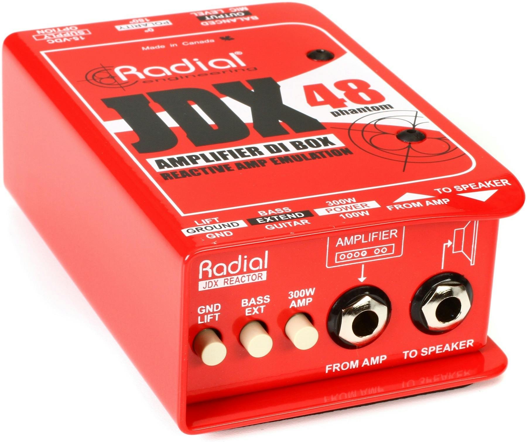 Radial JDX Amplifier DI / switcher Guitar Amp Direct Box - sits between amp head and cab - 99639-tmp914A.jpg