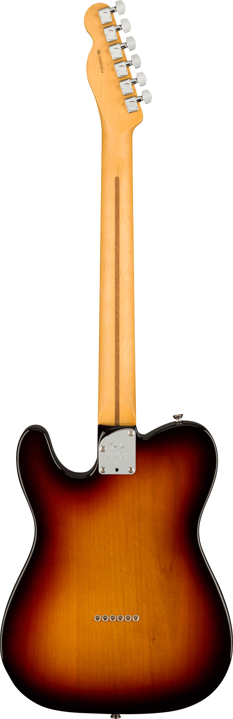 Fender American Professional II Telecaster in 3-Tone Sunburst with Rosewood Fingerboard - 408810-0113940700_fen_ins_bck_1_rl.jpg