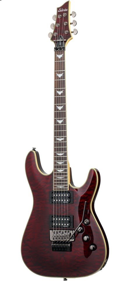 Schecter Omen Extreme 6 FR Electric Guitar in Black Cherry - 45695-tmp6F3B.jpg
